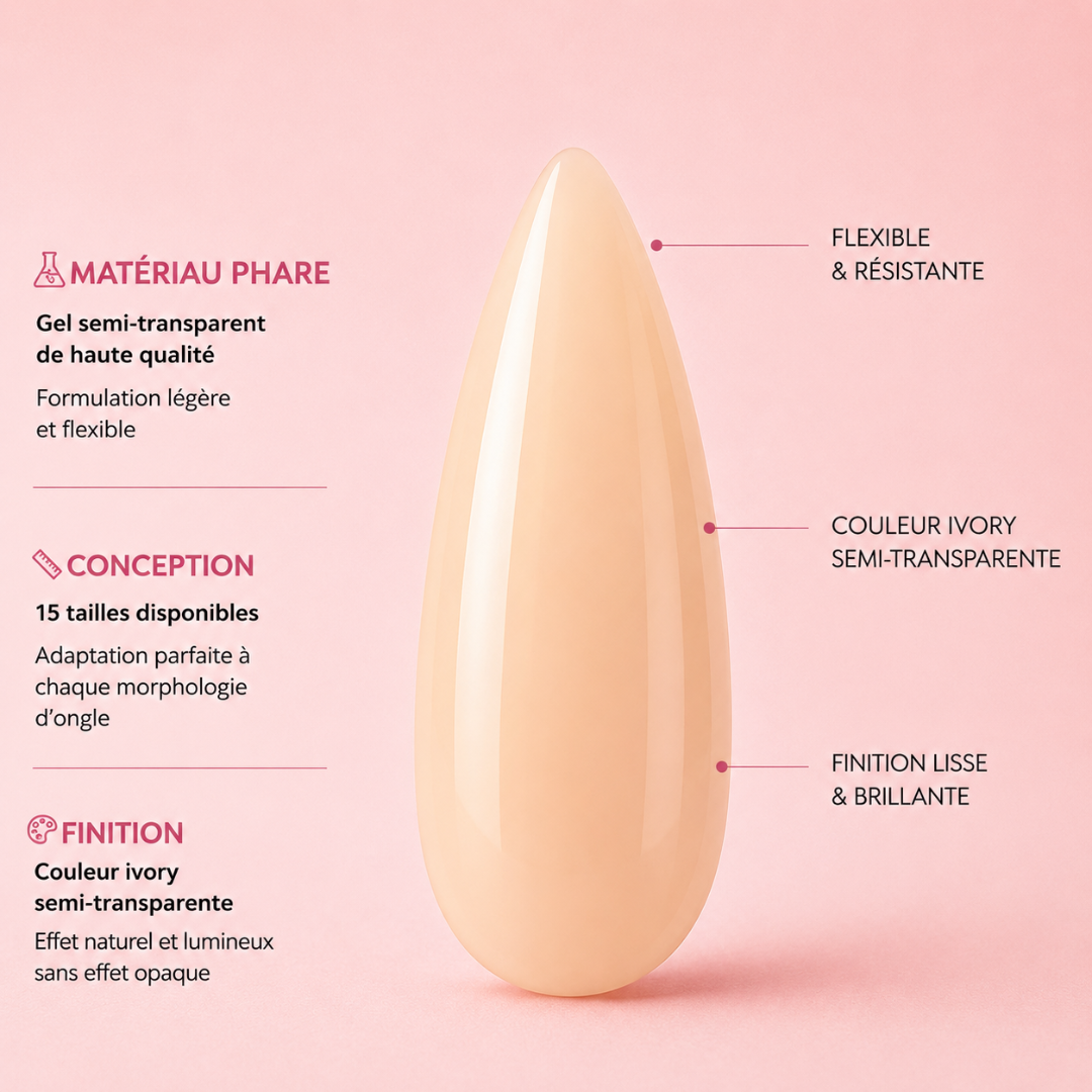 Capsules Soft Gel Premium Amande - Ivory