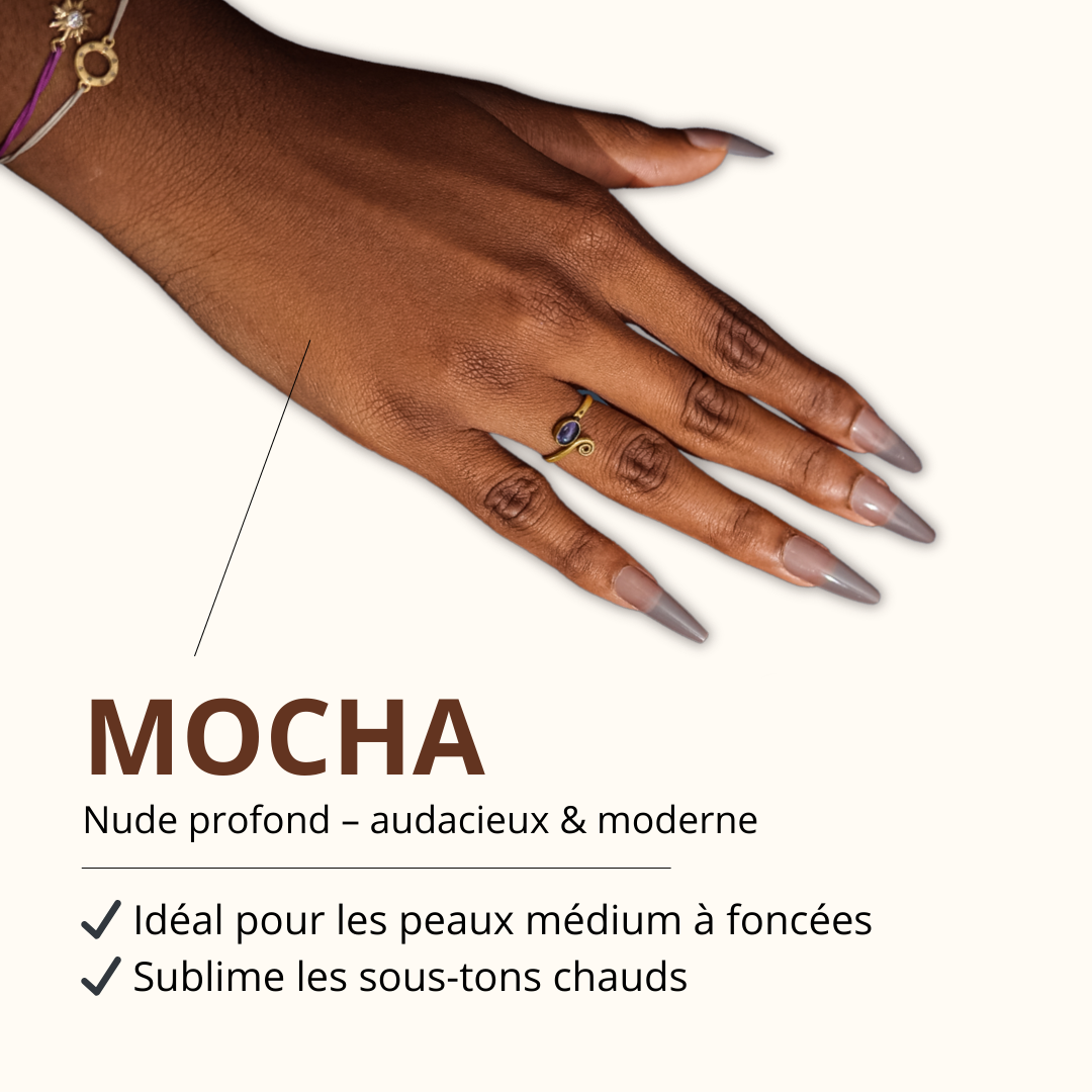 Capsules gel x coffin couleur naturelle