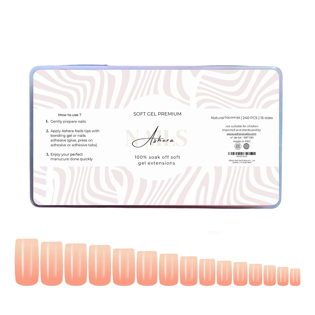 Capsules Soft Gel Premium Carré - Natural