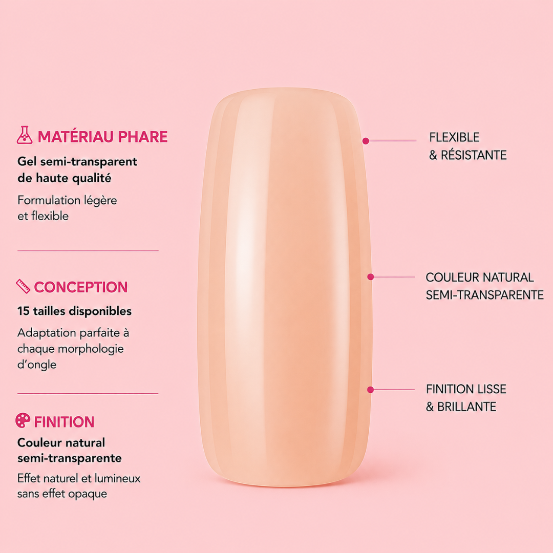Capsules Soft Gel Premium Carré - Natural