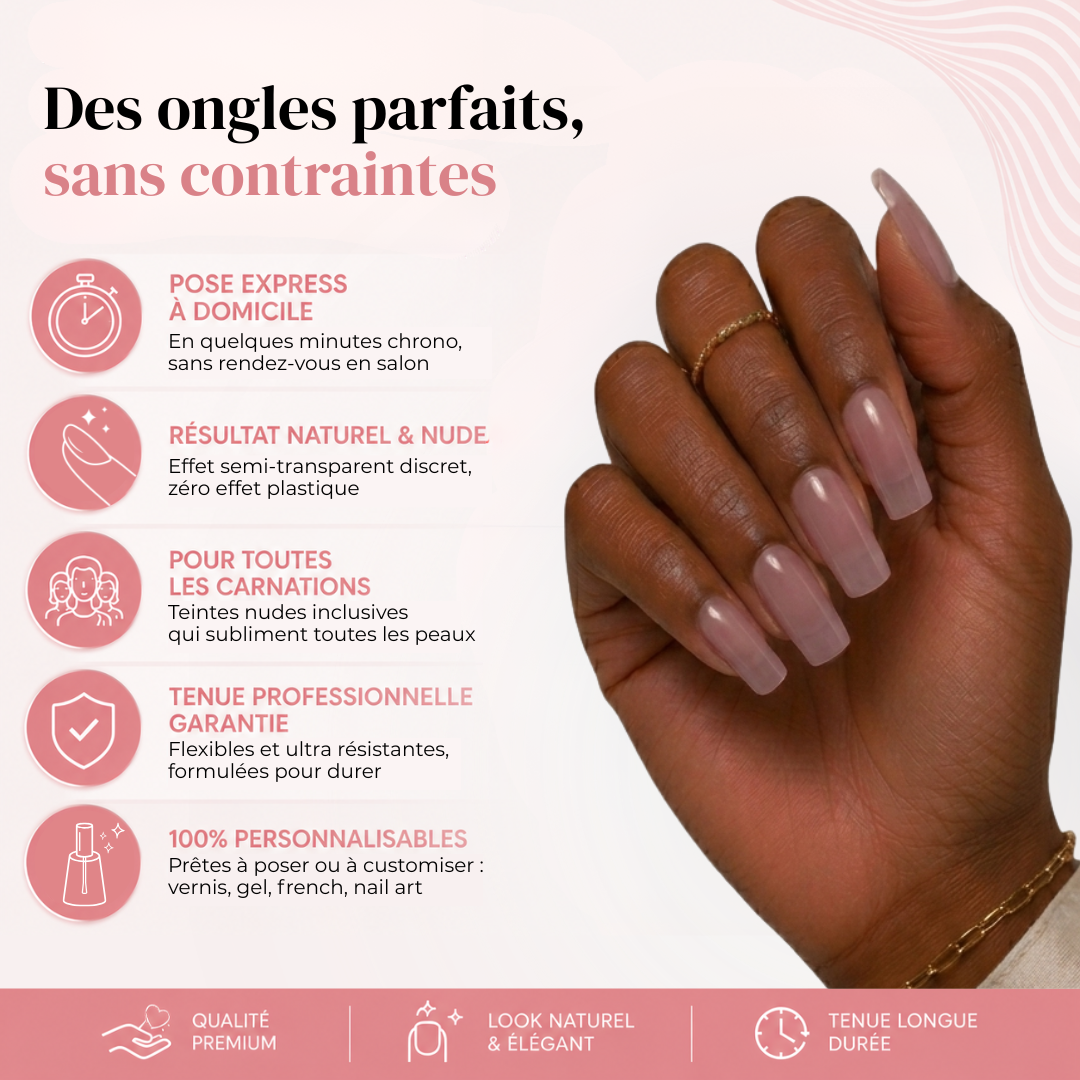 Capsules Soft Gel Premium Carré - Mocha