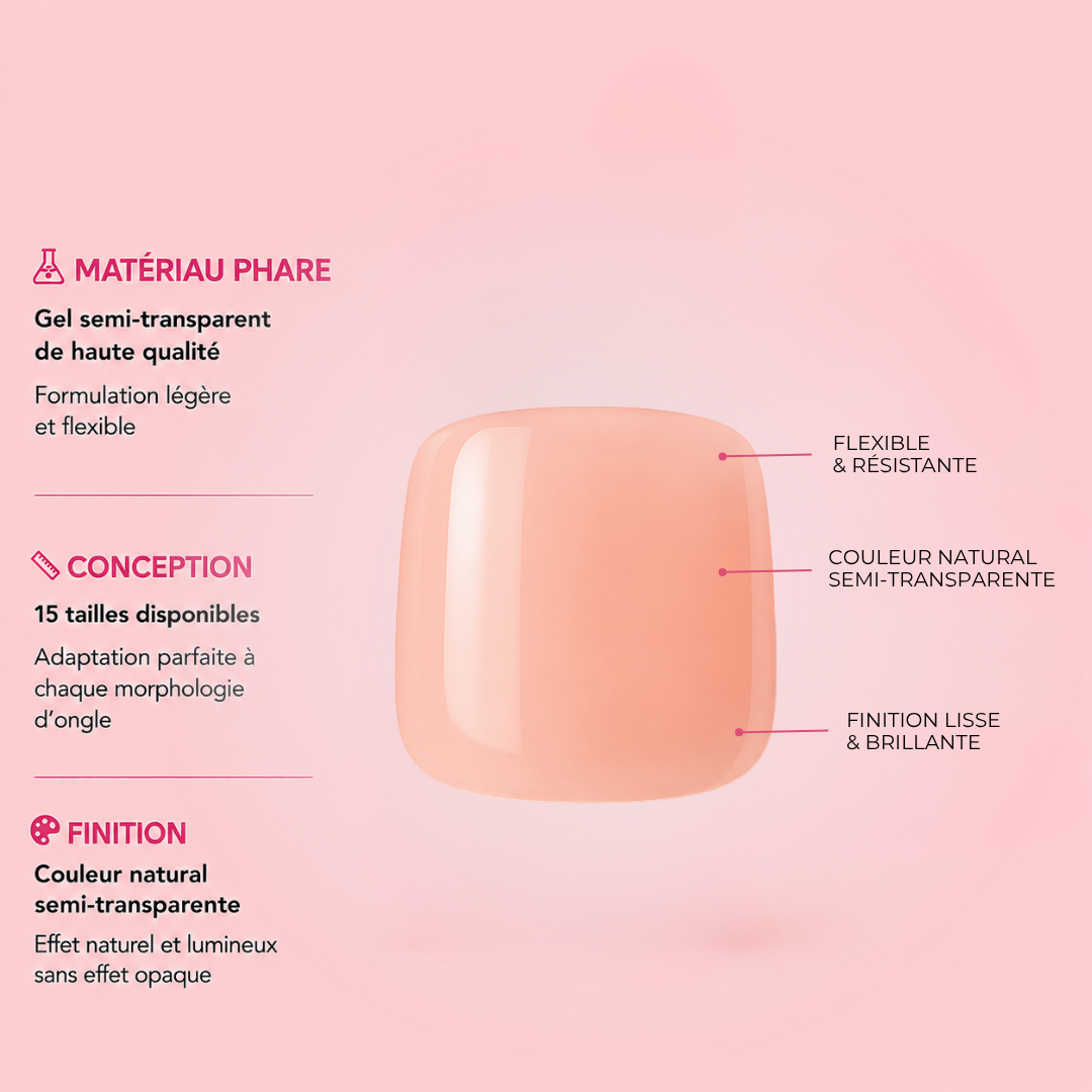 Capsules Soft Gel Premium Pieds - Natural