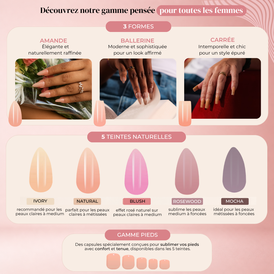 Capsules Soft Gel Premium Pieds - Mocha